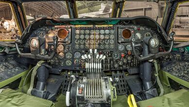 B52 cockpit